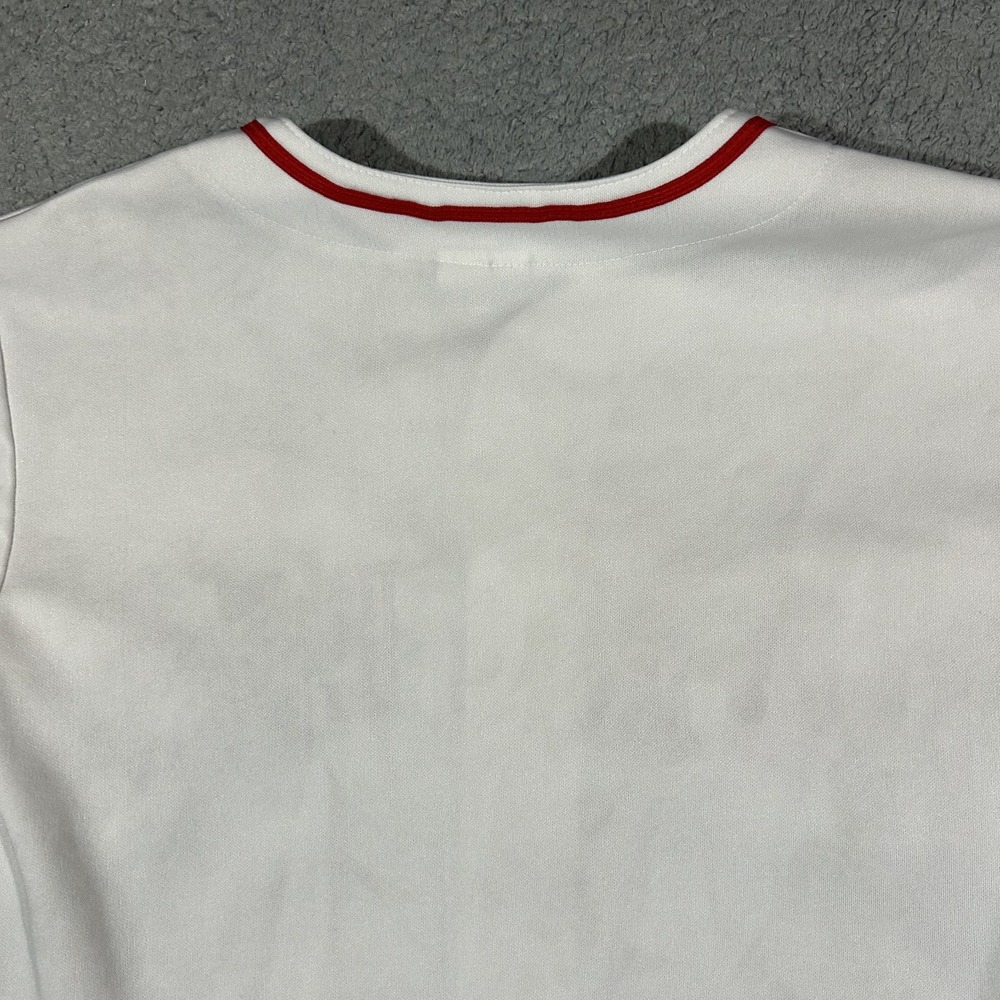 Majestic White Baseball Jersey Los Angeles Angels Youth Size Large #3775 - Picture 8 of 11